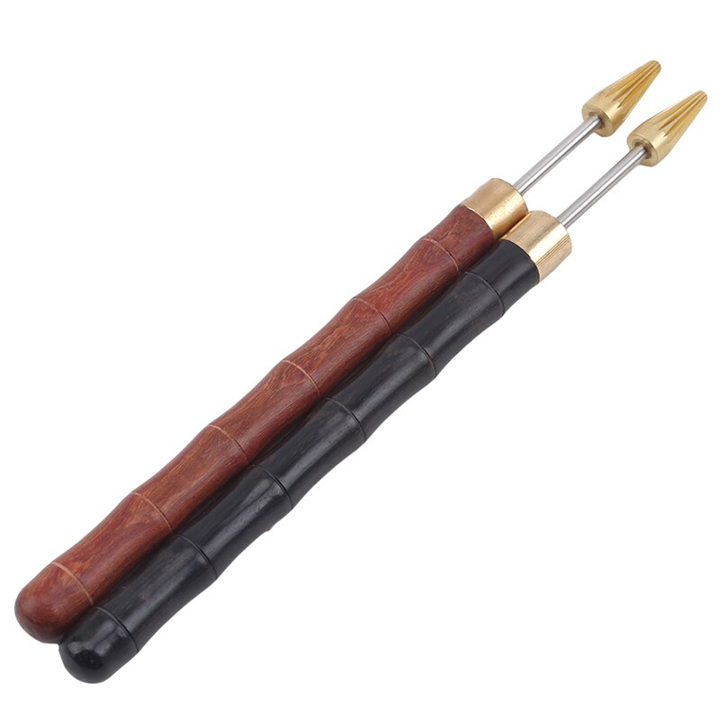 DIY Leathercraft Speedy Edge Brass Oil Painting Pen Head Leather Edge Pen Applicator Edge Paint Roller Pen Top Edge Dye Tools