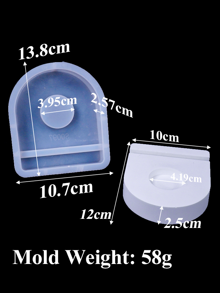 Engel Kandelaar Siliconen Mal Diy Handgemaakte Holle Ster Engel Kandelaar Ornamenten Mallen 3d Halo Engel Ambacht Feestelijk Decor: YELLOW