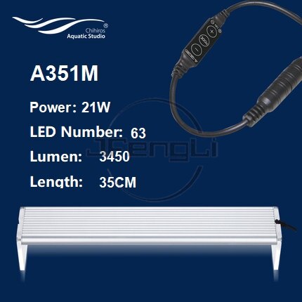 Chihiros Marine Led Licht Helderheid En W & B Kleur Verstelbare, sps Lps Zee Reef Tank Aquarium Plant Fish Commander Smart Control: A351M