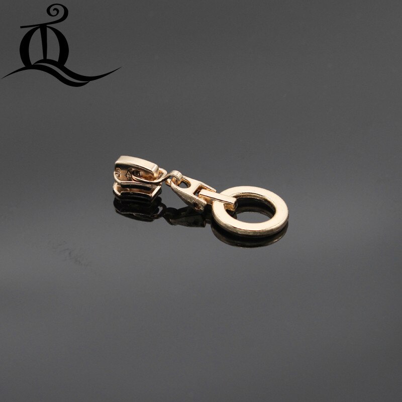 5 stücke 3 # mix perle zipper reparatur kits zipper pull Metall zipper slider,zipper kopf, Kleid, tasche und koffer zubehör, kleidung, b: 2