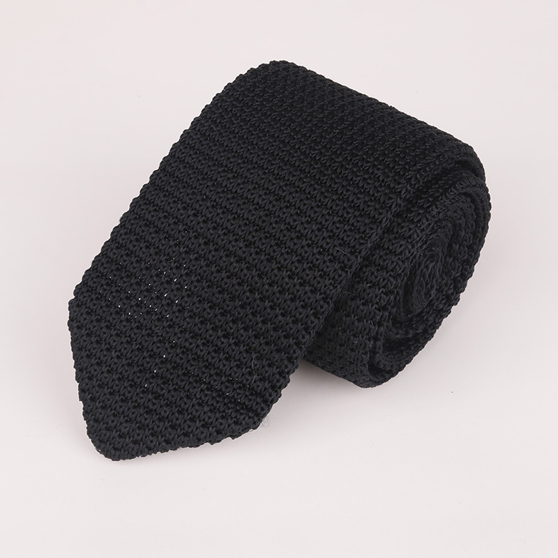 Corbatas de punto para hombre, 6cm, vestido de negocios a la , ropa informal con corbata de lana, Corbatas formales para boda,: ZZJ-091