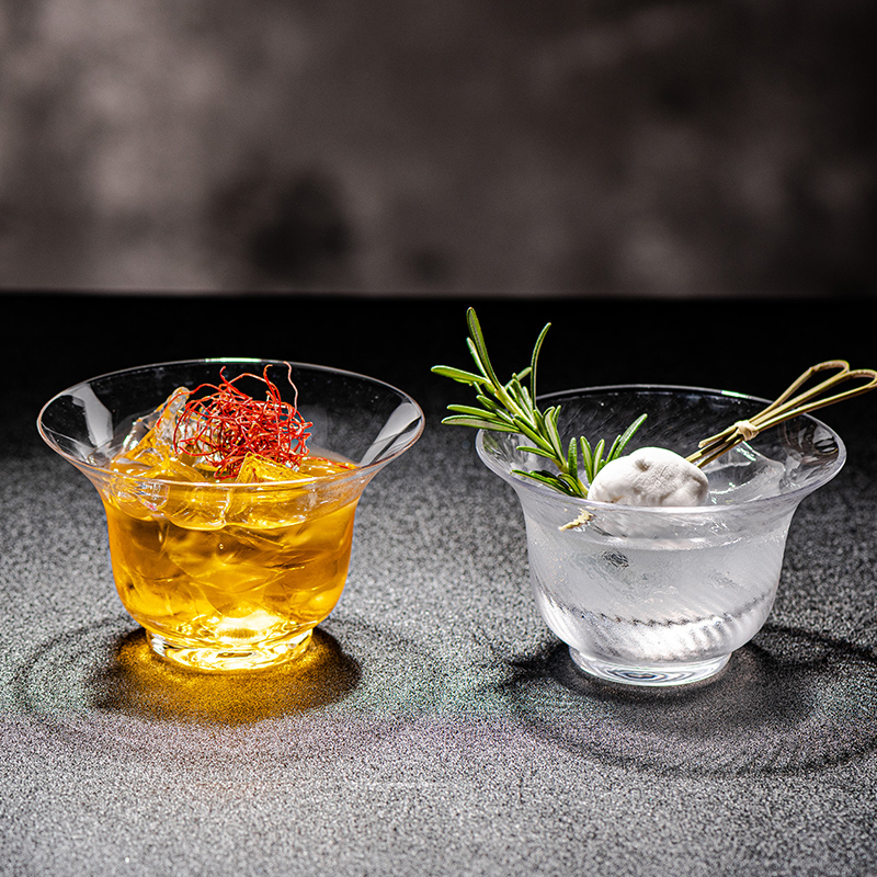 Copo De água De Vidro, Copo De Cocktail, Ondulação vidro fino, Vidro moda antiga, Copo de uísque, Drinkware