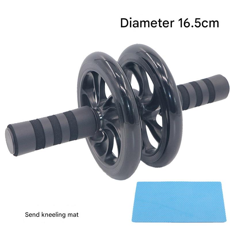 Roue abdominale sans bruit, rouleaux Ab avec tapis pour l'exercice, équipement de Fitness, accessoire d'exercice de la taille et des muscles abdominaux: Ivoire