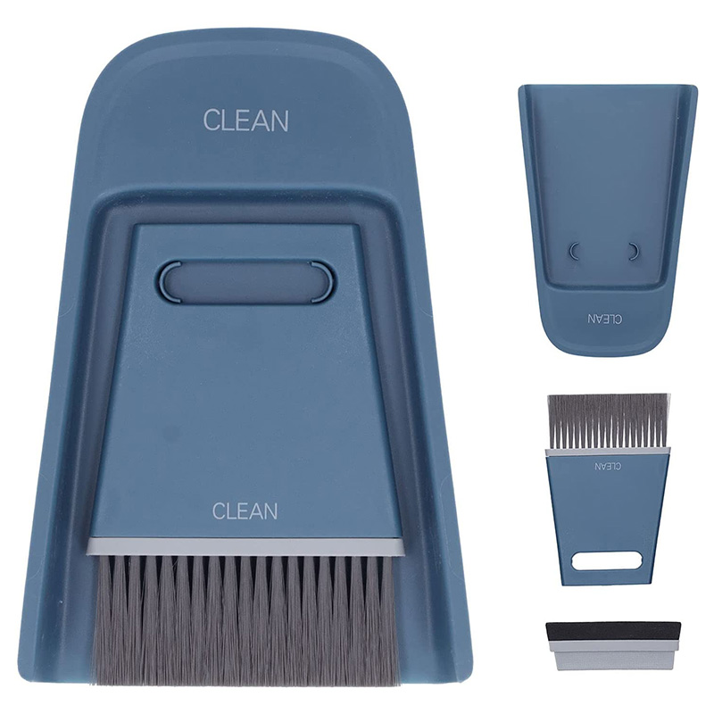 Mini Hand Besen und Kehrschaufel-einstellen Reinigung Tisch Arbeitsplatte Tastatur Haustiere Haar und Kleine Kasinos Reinigung Werkzeuge mit Schwamm Schaber