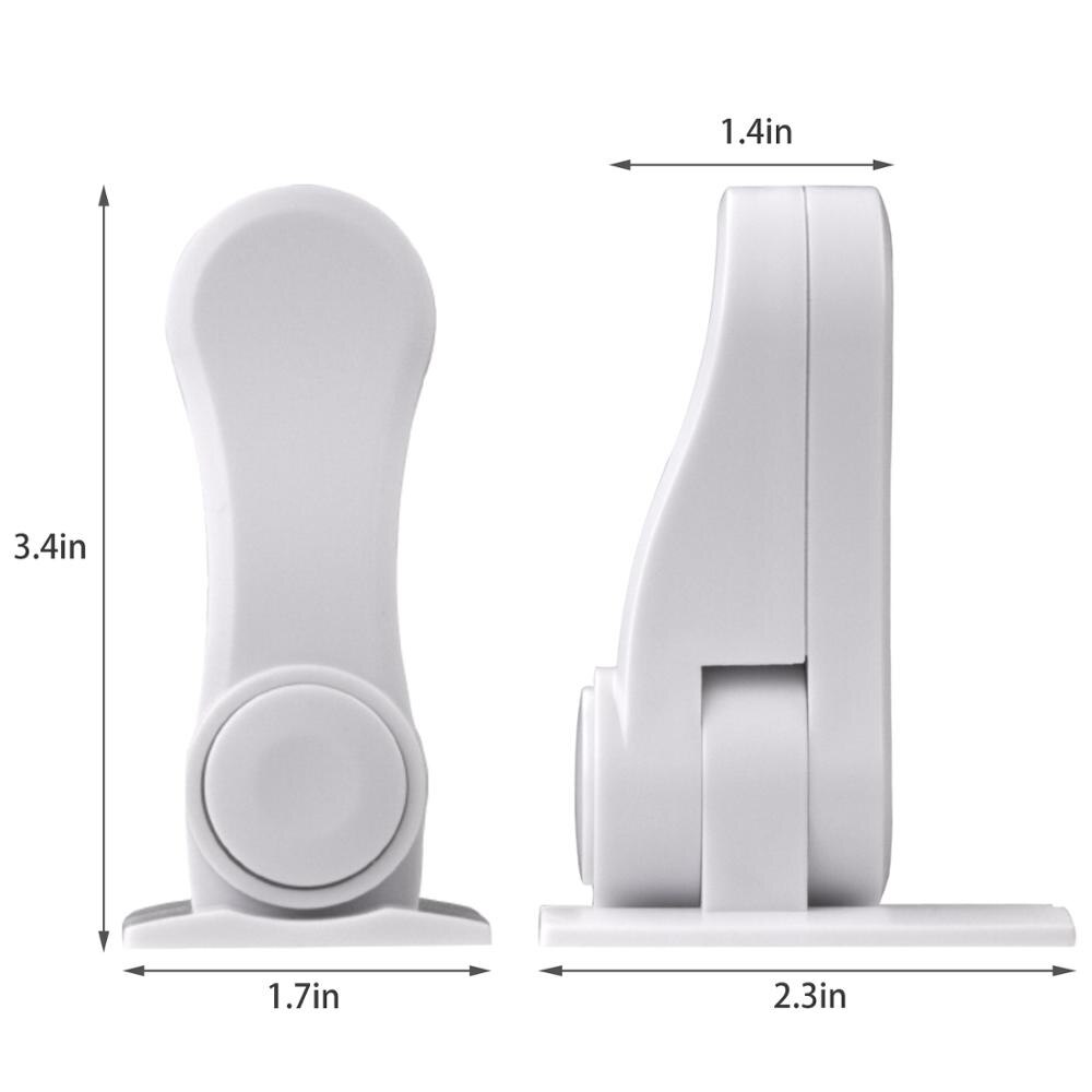 4Pack Door Lever Child Lock, Baby Proofing Door Locks Deter Kids Pets from Opening Handle Doors &amp; Getting Locked in Rooms