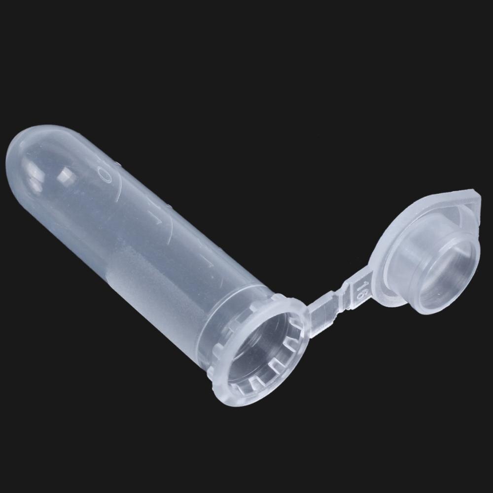 500 Pcs 2ml Plastic Centrifuge Tubes For School Or Factory Lab Supplies