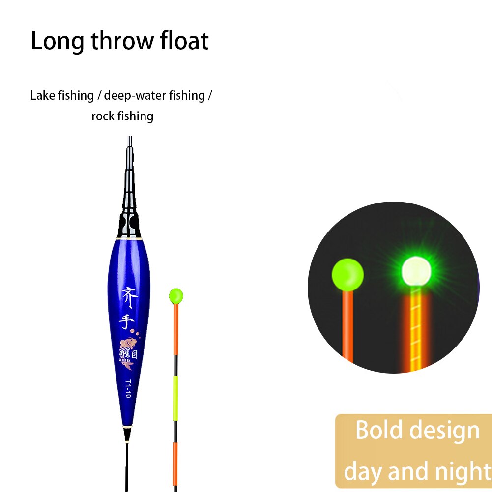 Luminous Smart Led Fishing Float Highly Sensitive Fish Bite Remind Buoy Gravity Sensor Glowing Electric Night With Battery