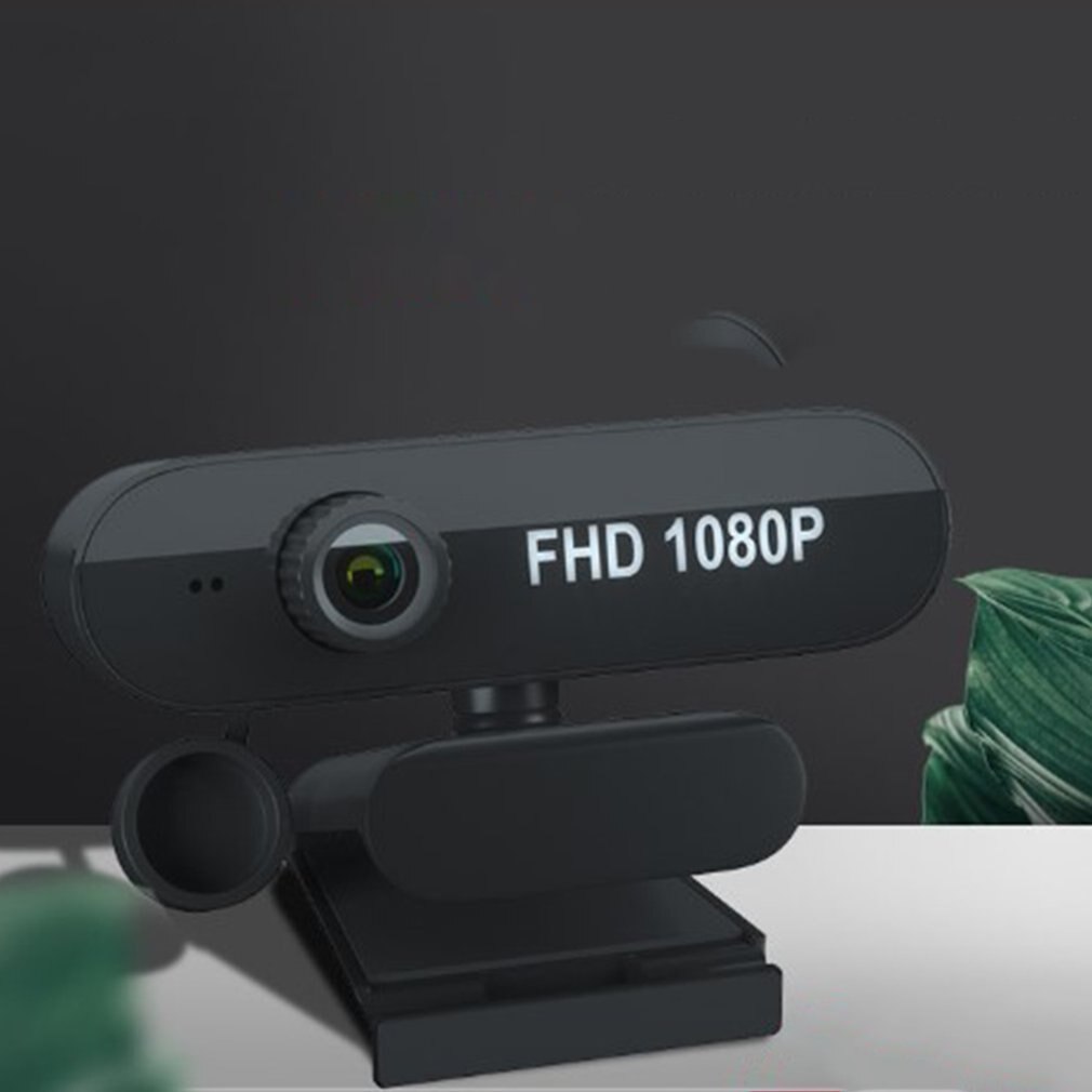 1PCS Computer Camera USB Web Camera Manual Focus Webcam with Sound-Absorbing Microphone for Laptop Gamer