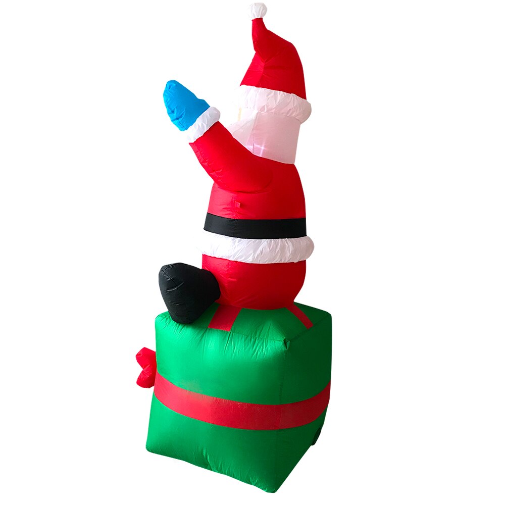 Inflatable Santa Claus LED Light Indoor Outdoor Home Yard Garden Decoration Inflatable Santa Claus LED Light Decoration 6' Tall