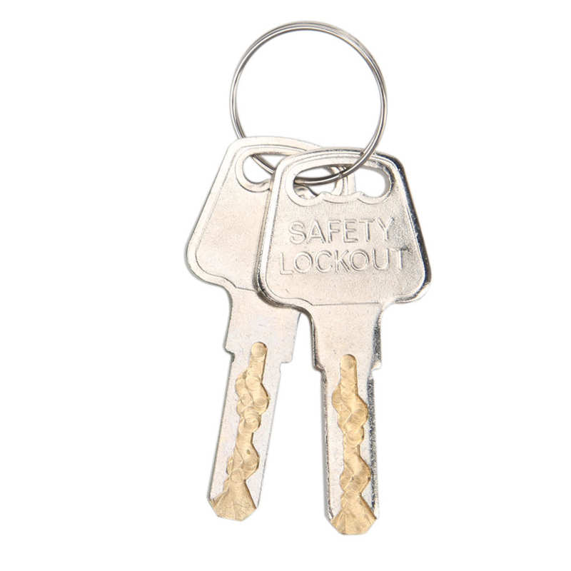 lock smart door lock 10 Sets 38mm Lockout Lock Dustproof Nylon Industrial Engineering Insulation Security Tool for Factories