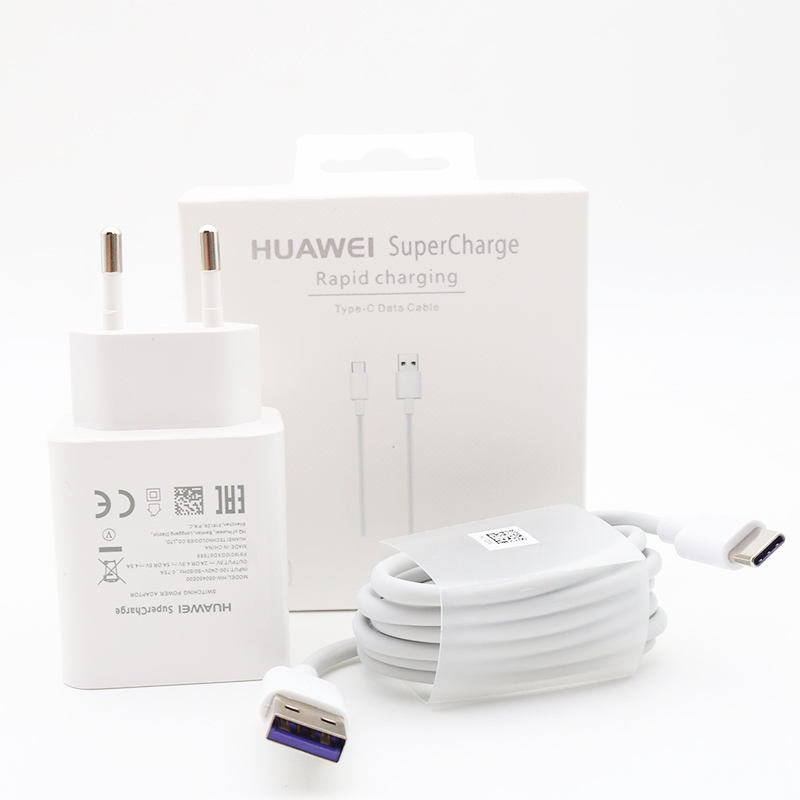 Huawei-cargador Original de 40W, adaptador de carga rápida UE 5A, cable USB tipo c para Mate 20 30 pro p40 p30 pro Honor 20 30 V30 V15
