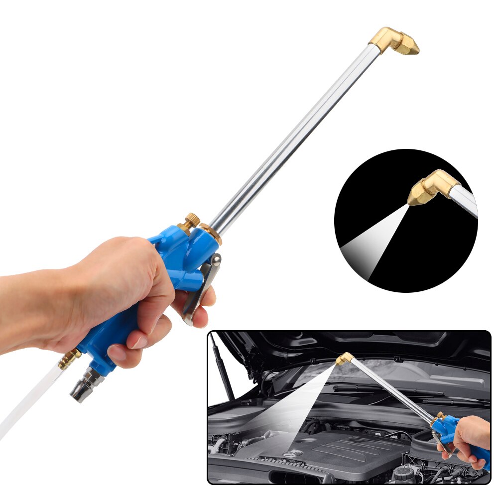 LEEPEE 40cm Hochdruck Wasser Reinigung Pistole Auto Motor- Öl Reiniger Waschmaschine Wasser Pistole Pneumatische Werkzeug Generator Reinigung Werkzeug