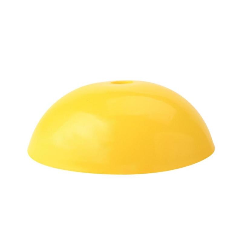 Voetbal Tennis Teken Plaat Pe Voetbal Mark Disc Kom Vormige Voetbaltraining Obstakels Platen Voetbal Training Producten: Geel