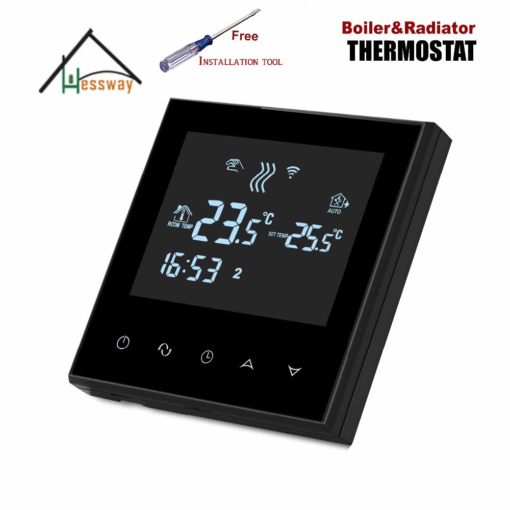 EU programmable thermostat thermostatic radiator valve for Linkage Controller Passive contact