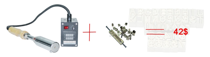 Stampping Machine Nummer En Brief En Logo Stamper Hand Held Woold Embosser Plastic Bronzing Machine Messing Logo Printer