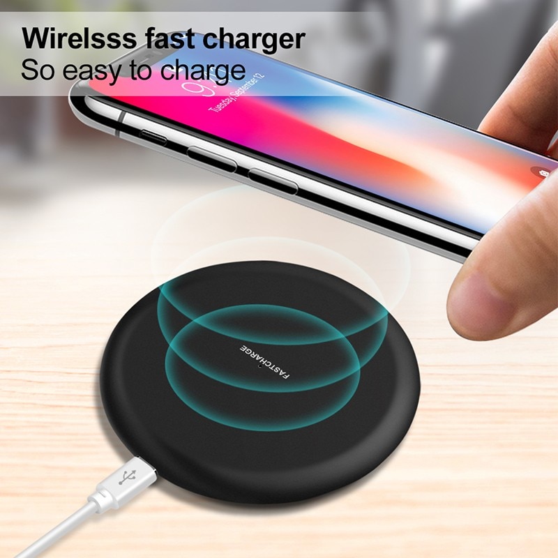 Fast Charger For Blackview BV6300 Pro Wireless Charger for Blackview BV9900E Quick Charging Pad Case Ulefone Armor 7E