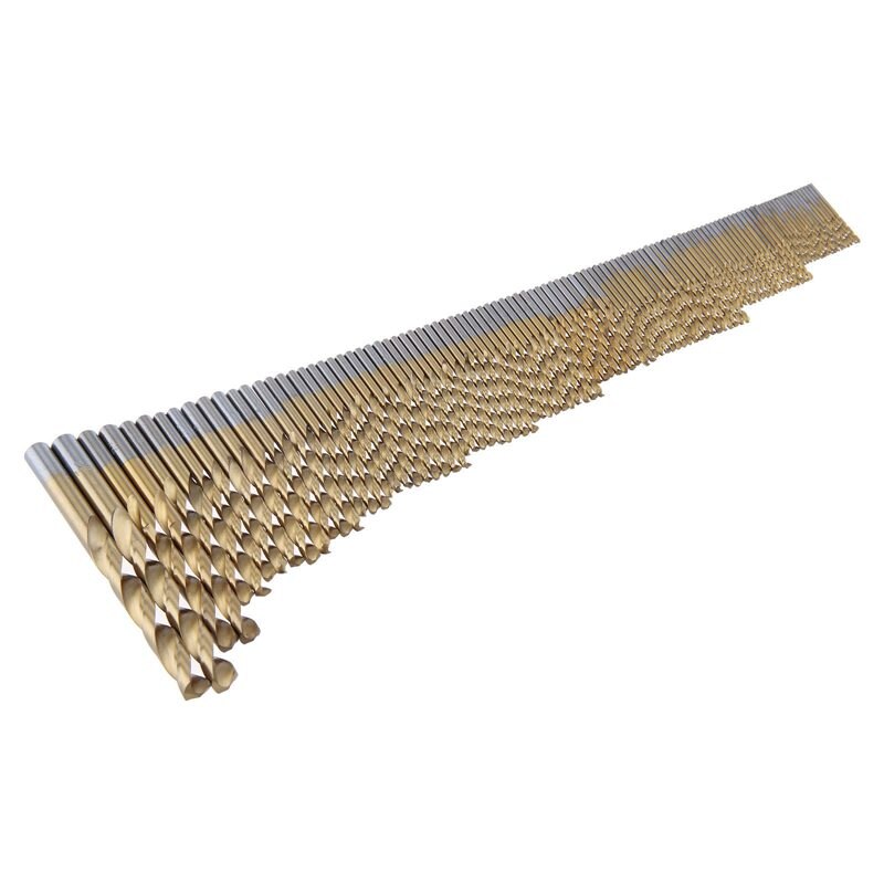 105pc Drill Bits Set for Stainless Steel Metal HSS-Co Cobalt Bit Titanium