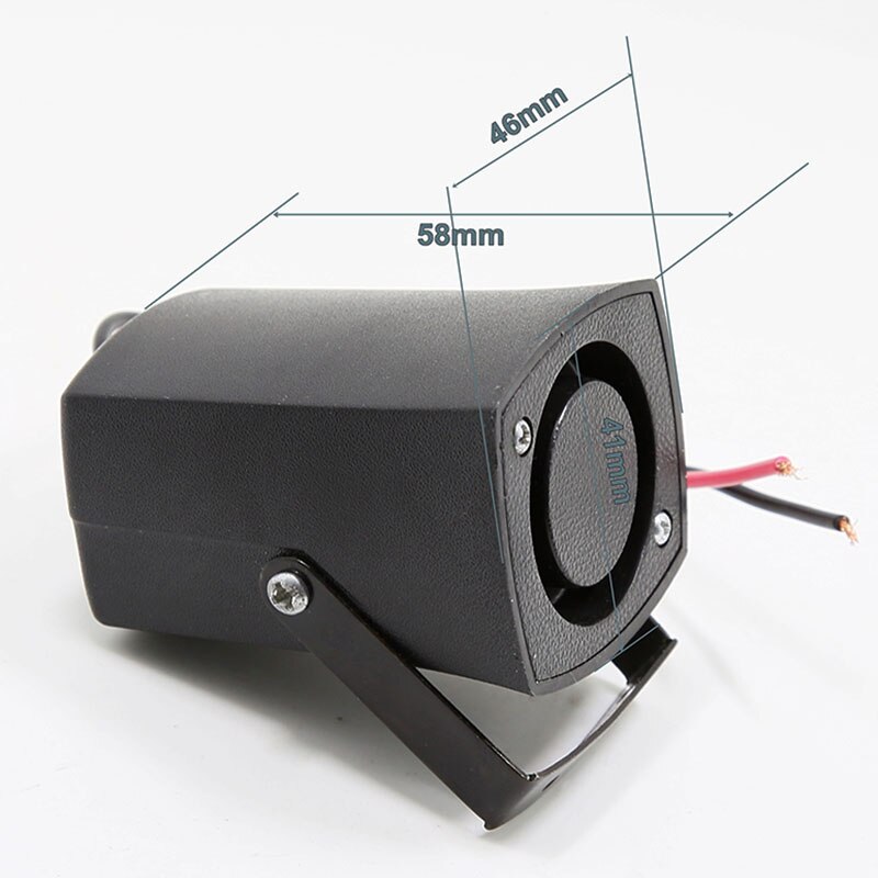 Wired Loud Alarm 12V-24V Siren Horn Outdoor For Home Security Protection System