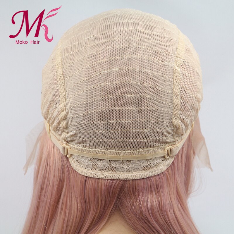 Moko Blonde Wigs Synthetic Lace Front Wig Braided Box Braids Wig With Baby Hair Color 613 Braided Wigs For Black Women