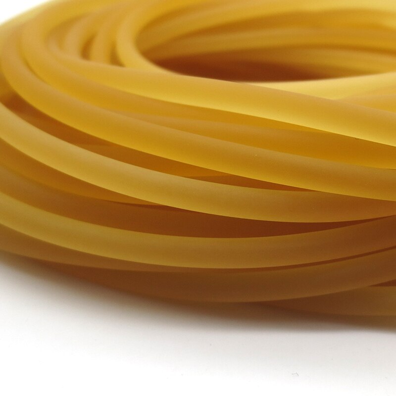 Diameter 2mm 3mm 3.5mm massivt elastiskt fiskerep 10m fisketillbehör bra gummilina för att fånga fisk