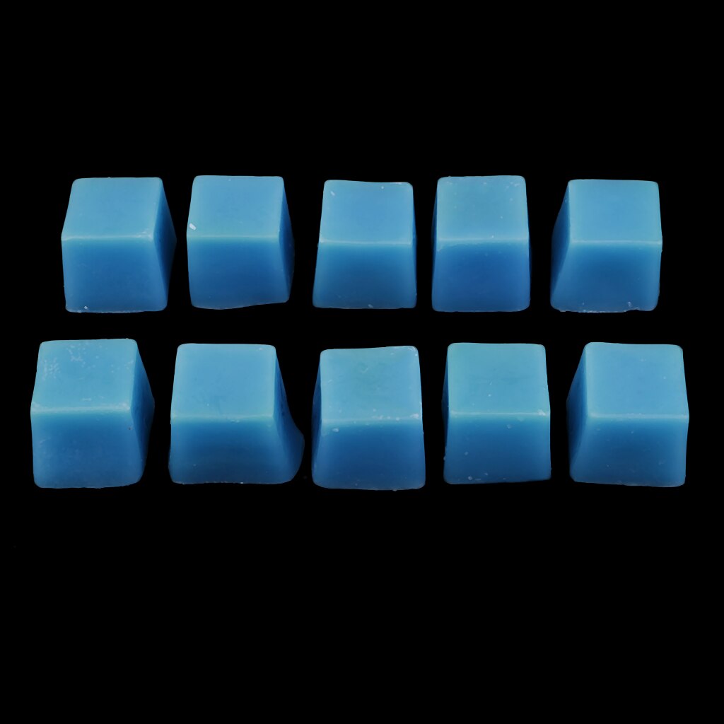 Blocs de bougie en cire de paraffine 10 pièces | Cube pour bougie de bricolage et fabrication de fournitures artisanales