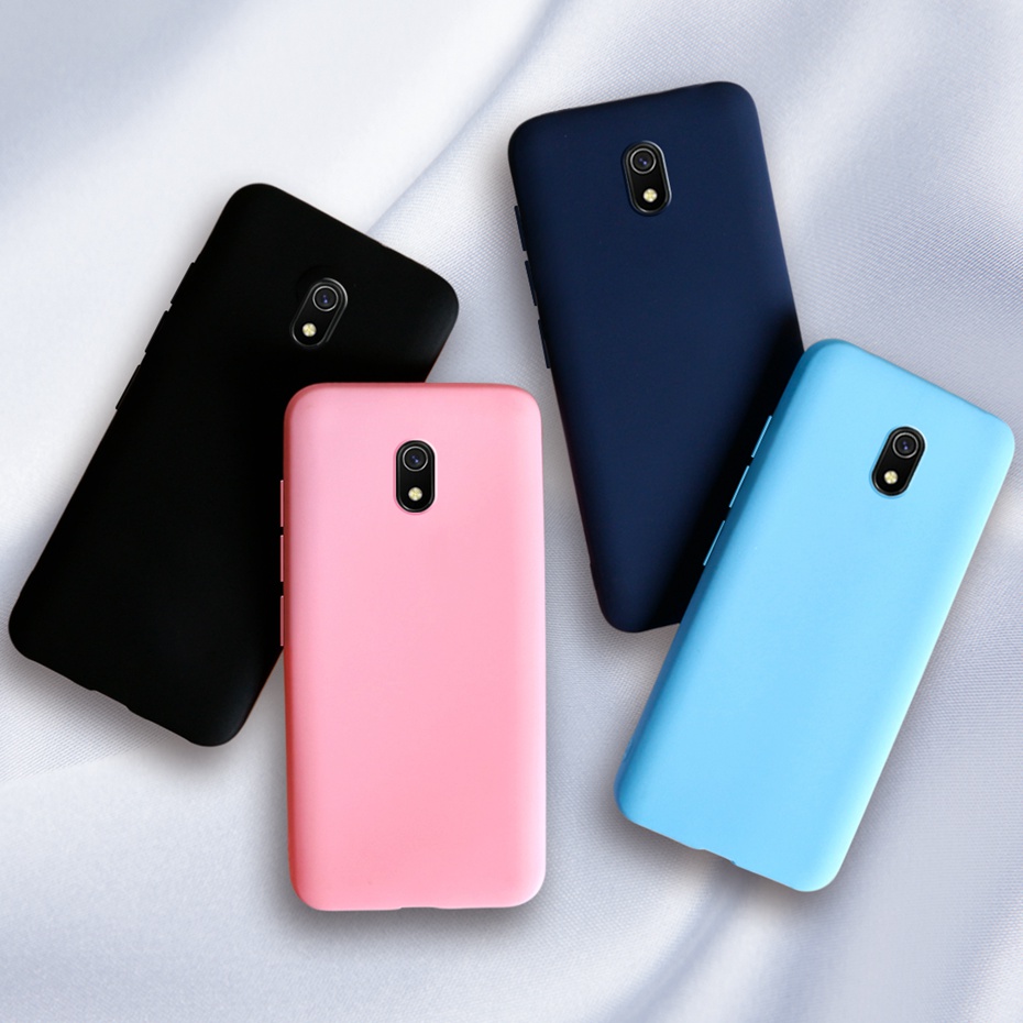 Redmi 8A Case on for Xiaomi Redmi 8A 8 A A8 Case Phone Back TPU Matte Silicone Cover on xiomi Redmi 8A Redmi 8 case bumper funda