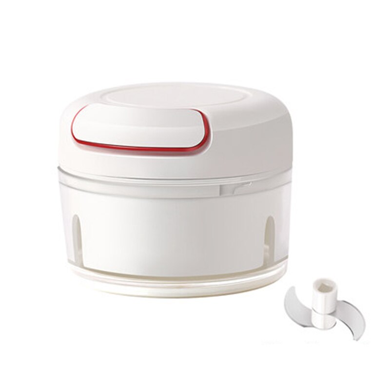 Hvidløgsskærer løghakker manuel hakkemaskine knuser hjemmefoodprocessor kødkværn babykosttilskudsmaskine køkkenudstyr: -hakkerknuser-spar