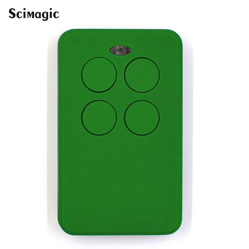 Garage Door Remote Control Clone Multi Frequency 300- 900MHz Auto Scan 4CH Cloning 433MHz 4 in 1 Rolling Code Opener 5 Styles: SMG-233Green