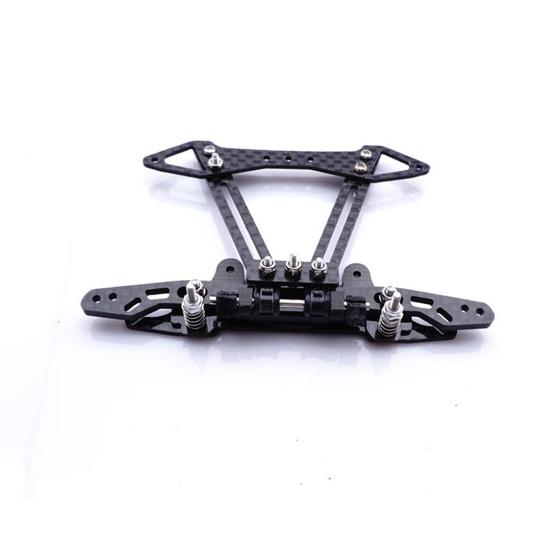 carbon pivot set up and down/right and left car set tamiya MS chassis suspension carbon full setting for tamiya mini 4wd car: the front