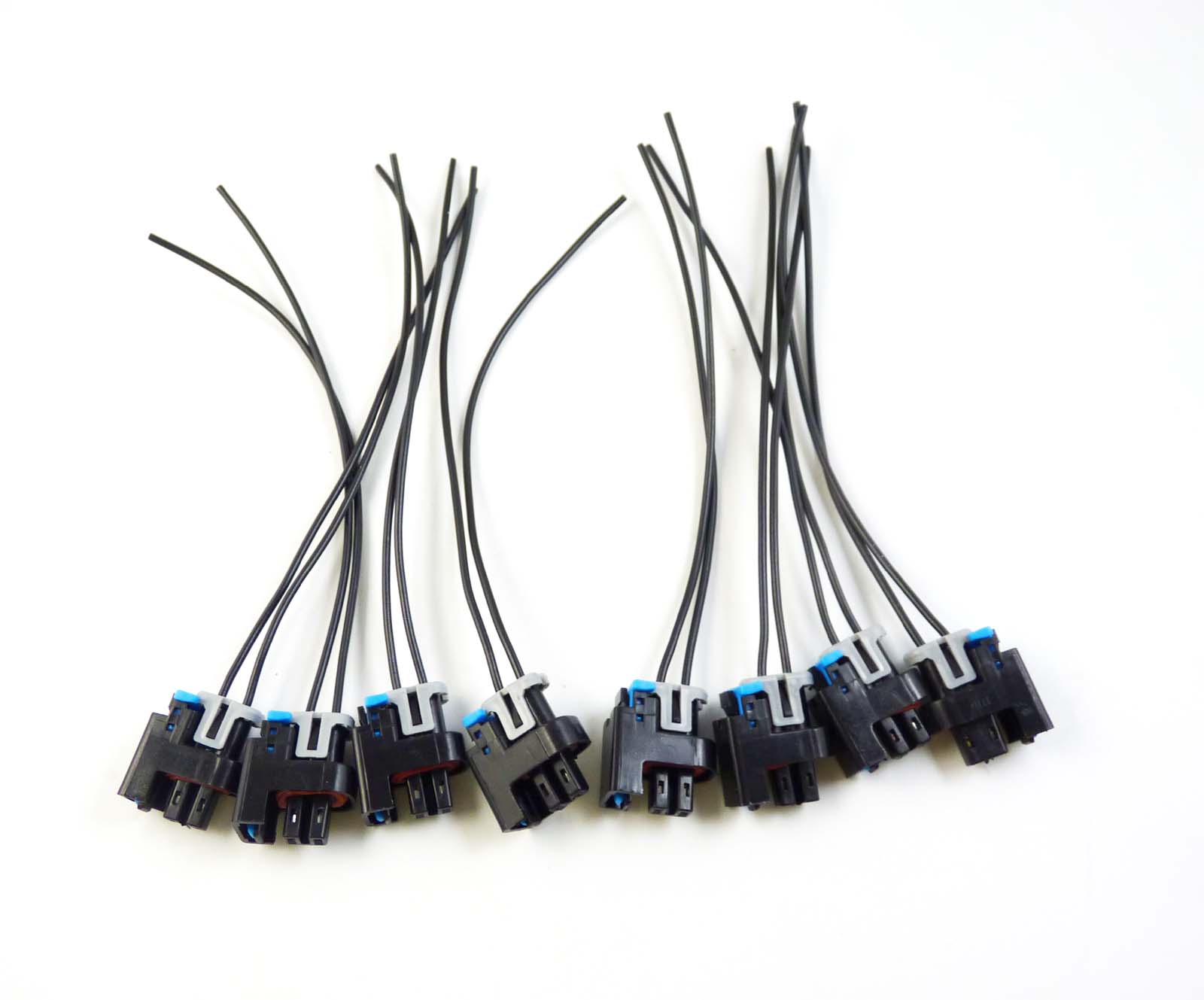 WOLFIGO Fuel Injector Connector Harness Pigtail Replaces 1P1575 S-1014 PT2135 PT5891 575356 88988814 For Chevrolet GMC Buick: 8 pieces