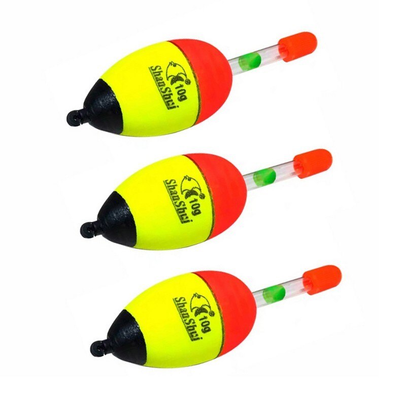 Luminous Fishing Foam Plastic Float Buoyancy EVA Hight Elasticity Fishing Float Night Fishing Light Stick Bobber Fishing Tackle