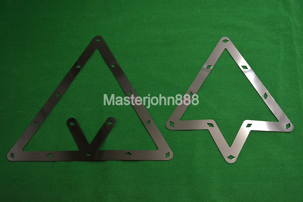 Pool Billiards Snooker Invisible Rack Sheet Positioning Table Sticker Template Position Location Marker Sign Plastic Film