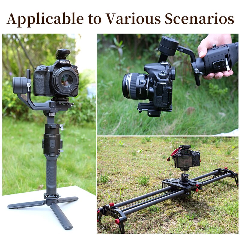 Ulanzi falcam  f38 quick release system kamera stroppklips universal dslr kamera quick release plate clamp stativ glider adapter