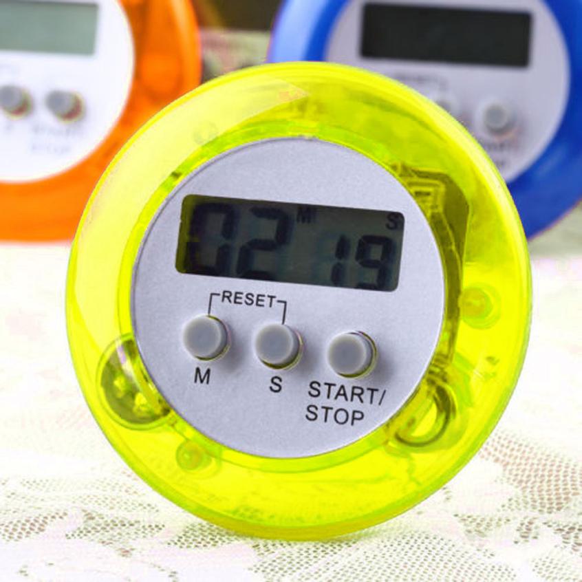 Kök digital timer magnet lcd digital kök matlagning timer nedräkning upp klocka hög väckarklocka hög mini 3 ju 22: E