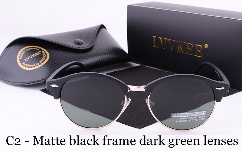 CARFIA Gepolariseerde Vrouwenzonnebril 100% UV400 Bescherming Rond Montuur Retro Tortoiseshell Antiverblindingsbril CA5266