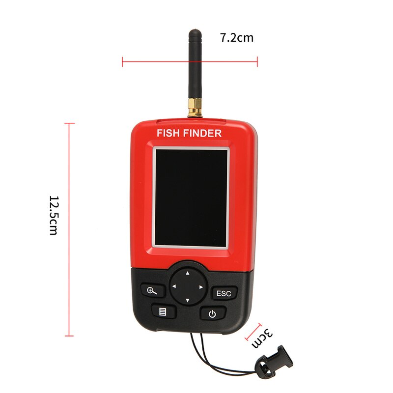 100M Wireless Fish Finder Portable Sonar Fish Finders Fishing Lure Echo Sounder Fishing Finder Lake Sea Fishing Portable