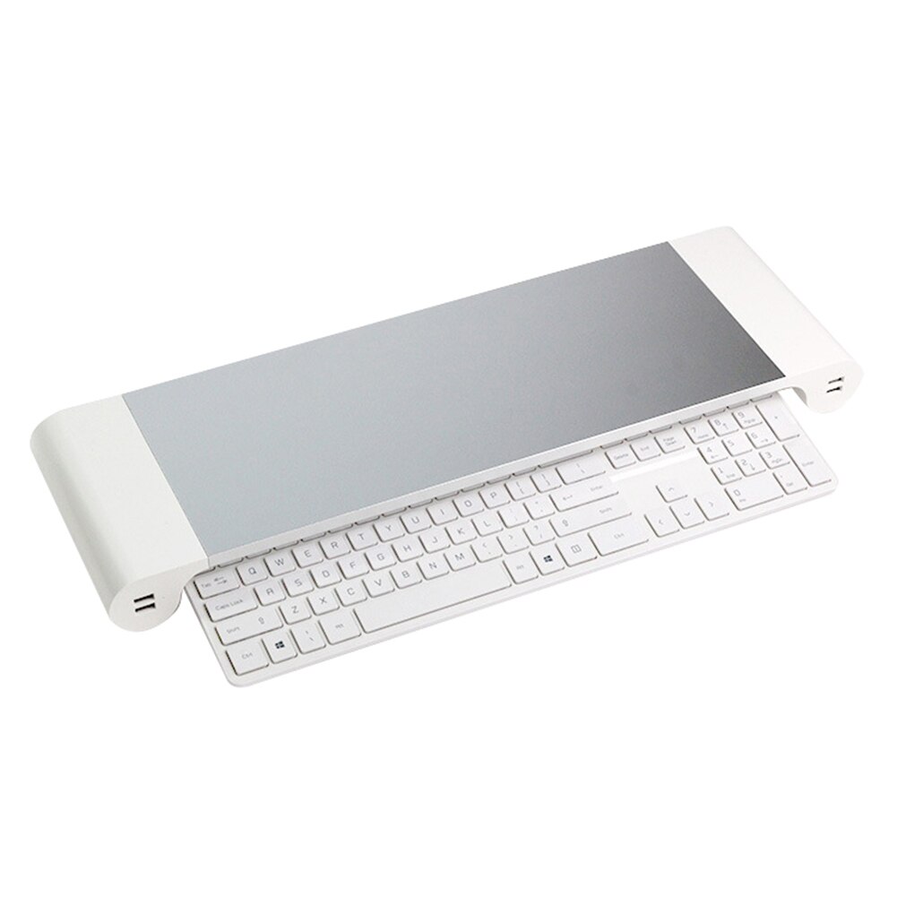 Laptop Holder Notebook Stands Desktop Monitor Holders with 4-Ports USB Charging Computer Screen Laptop Bases