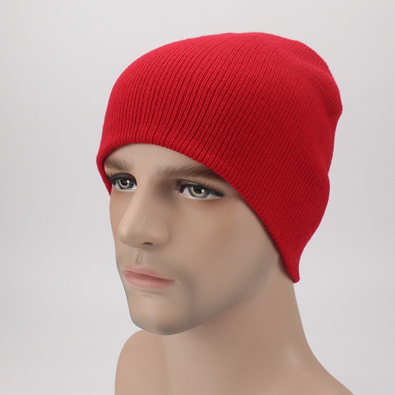 Vinter luer for kvinner menn strikket lue bein svart lue lue for jenter merke lue kvinnelige og mannlige skullies par strømpe caps: G