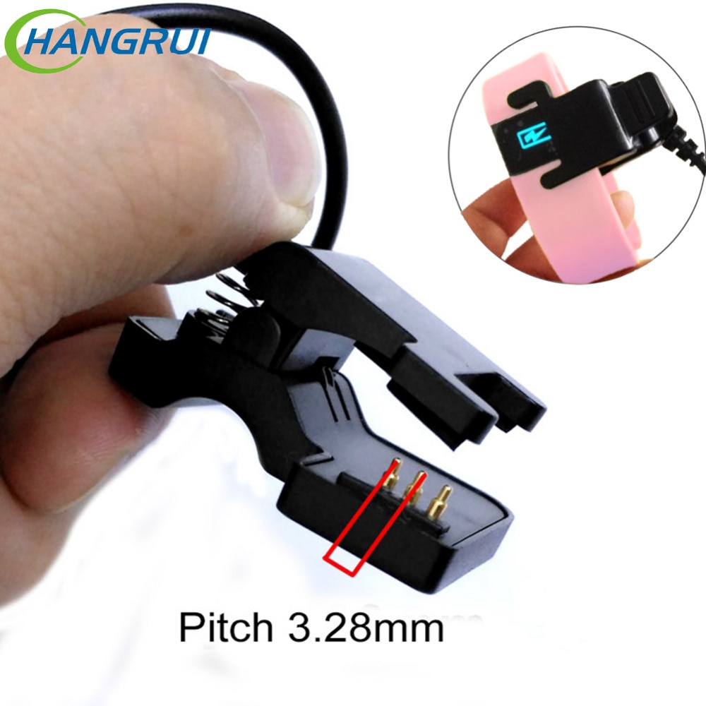 Smart Horloge Oplader Voor TW64 TW68 Oplaadkabel 2 pin 4mm 5.5mm 3 pin 6mm Smart charger Clip Smart Armband Charger Draad
