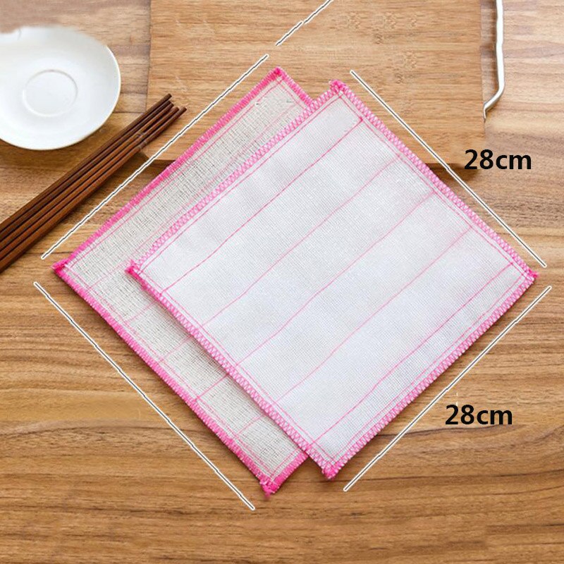 Paño de limpieza de gasa de algodón, toalla de cocina absorbente, paños de cocina, paño multiusos