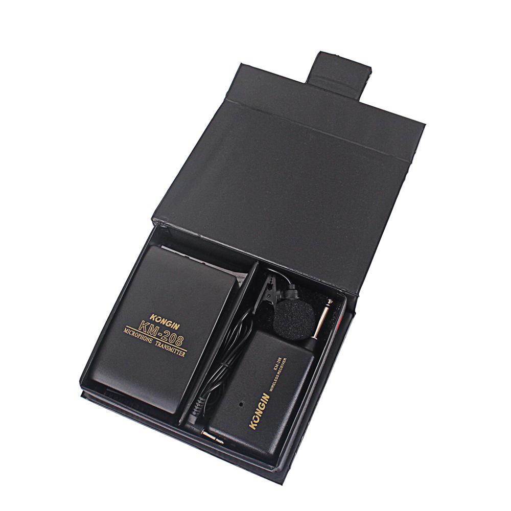 Wireless FM Audio Mini Transmitter and Receiver System 20m 80~12500Hz