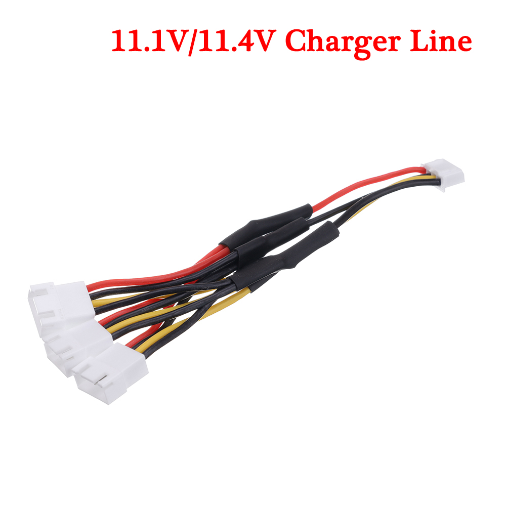 Cargador de batería Lipo de 7,4 V/7,6 v 11,1 v/11,4 v, cable de línea paralela, USB 2S 3S, B3: Gris claro