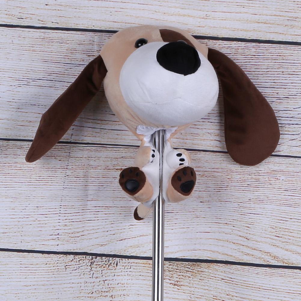 Zachte Fleece Golf Putter Beschermende Leuke Cartoon Puppy Hond Golf Club Head Covers Protector Voor 460CC No.1 Drive Golf Accessoires