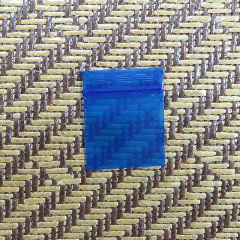 100Pcs Mini Zip lock Bags Cheaper Small Plastic Zipper Bag Ziplock Bag Plastic Packaging Bags Ziplock Pill Packaging Pouches: DEEP BLUE