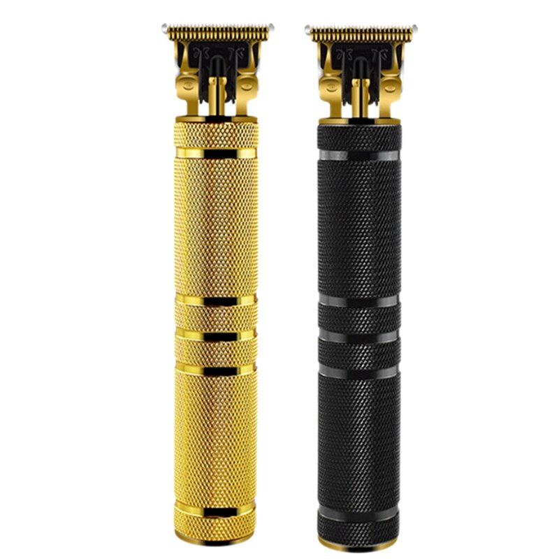 Cordless Trimmer, Men's Bald Hair Clipper T-Shaped Hair Clipper Zero Clearance Detail Contour Razor