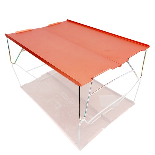 Camping Mini Tafel Klaptafel Kleine Draagbare Vouwen Compact Aluminium Tafels Voor Thuis Wandelen Camping: 1
