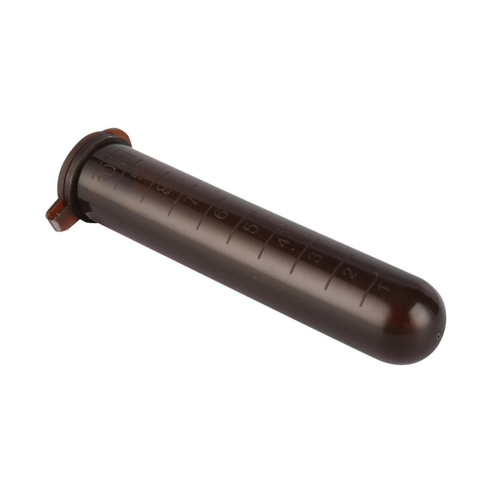 Plastic Brown Centrifuge Tube with Scale 10ml Centrifugal Tube Snap Cap ...