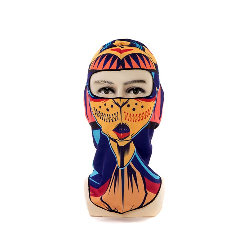Cycling Face Mask Ski Neck Protect Breathable Windproof Outdoor Full Face Balaclava Mask: 18