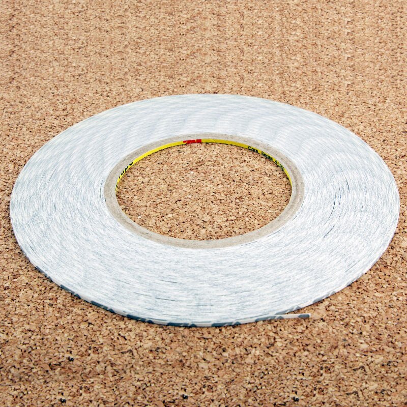 2mm 3M Double Sided Adhesive Sticker Tape for iPhone / Samsung / HTC Mobile Phone Touch Panel Repair, Length: 50m: white