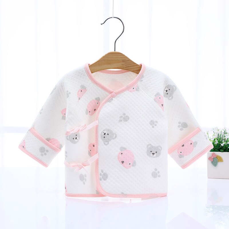 Inverno roupas de bebê topos algodão recém-nascido roupa interior t-shirts para bebês quente bebê menino roupas de outono bebê meninas roupa interior: pink / 52 fit Newborn